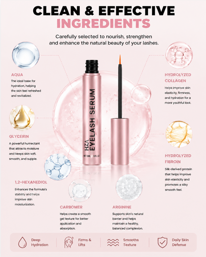 HZA Eyelash Serum – Nourishing Lash Care