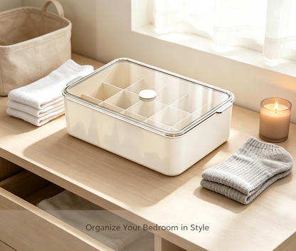 Drawer Divided Storage Organizer Box