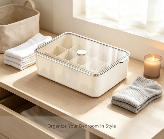 Drawer Divided Storage Organizer Box