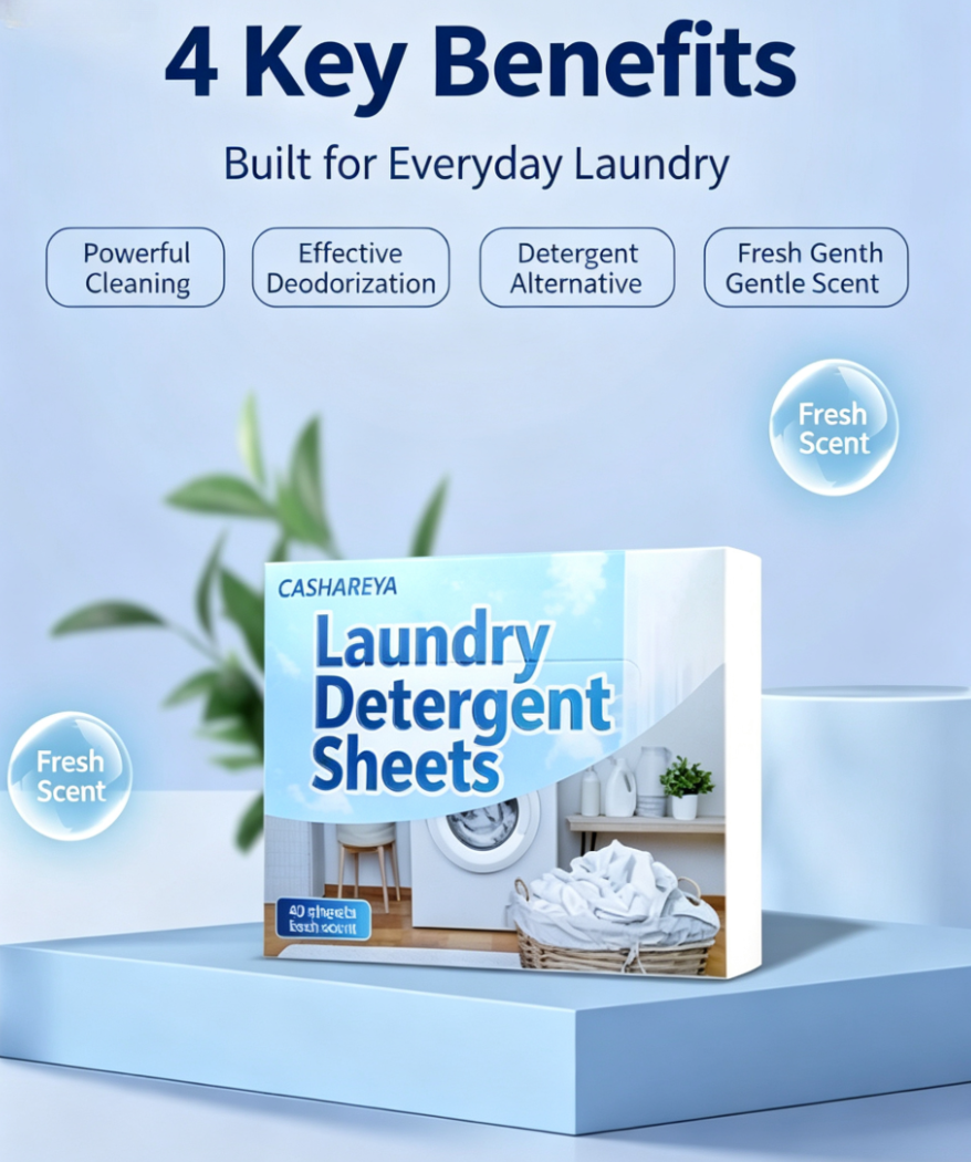 Laundry Detergent Sheets