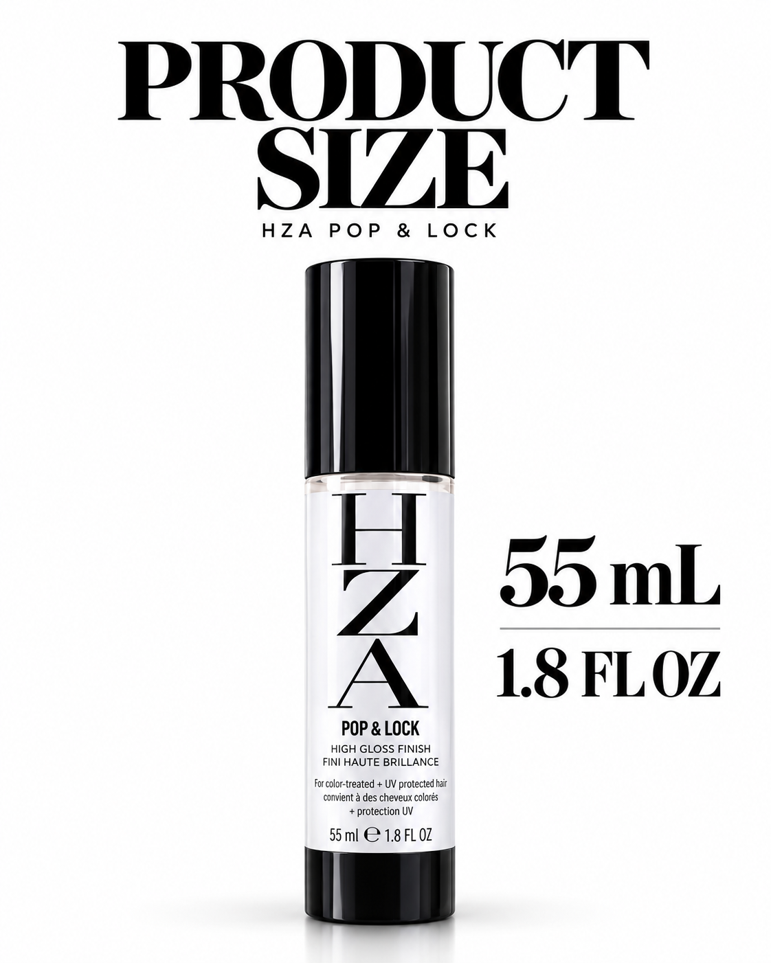 HZA Gloss & Smooth Hair Serum – 55 mL